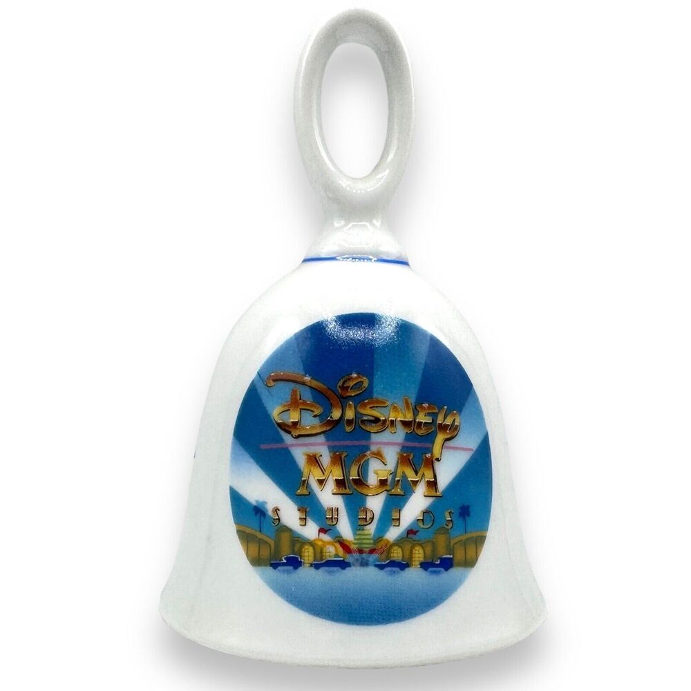 Vintage 1980s Disney Parks MGM Studios Bell Souvenir WDW Hollywood Retro